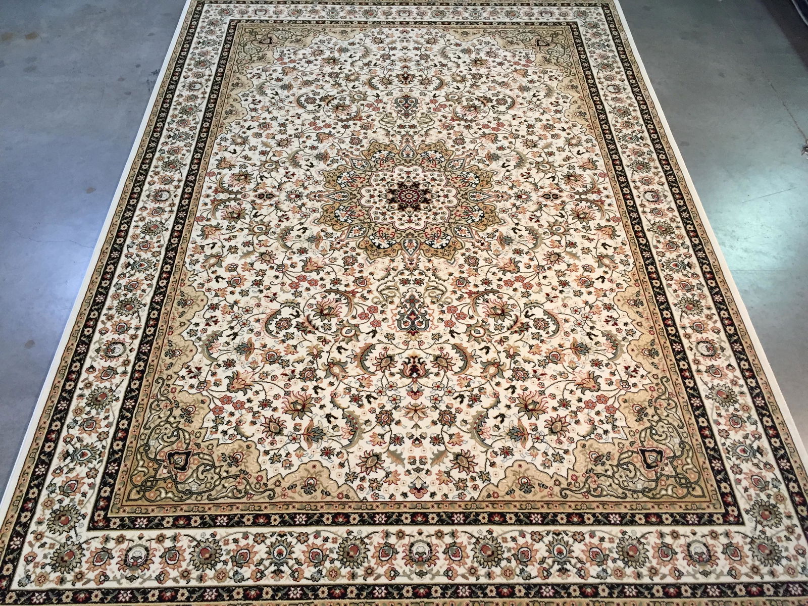 STUNNING PREMIUM PERSIAN KASHAN DESIGN AREA RUG 8x11 (1 of 7)