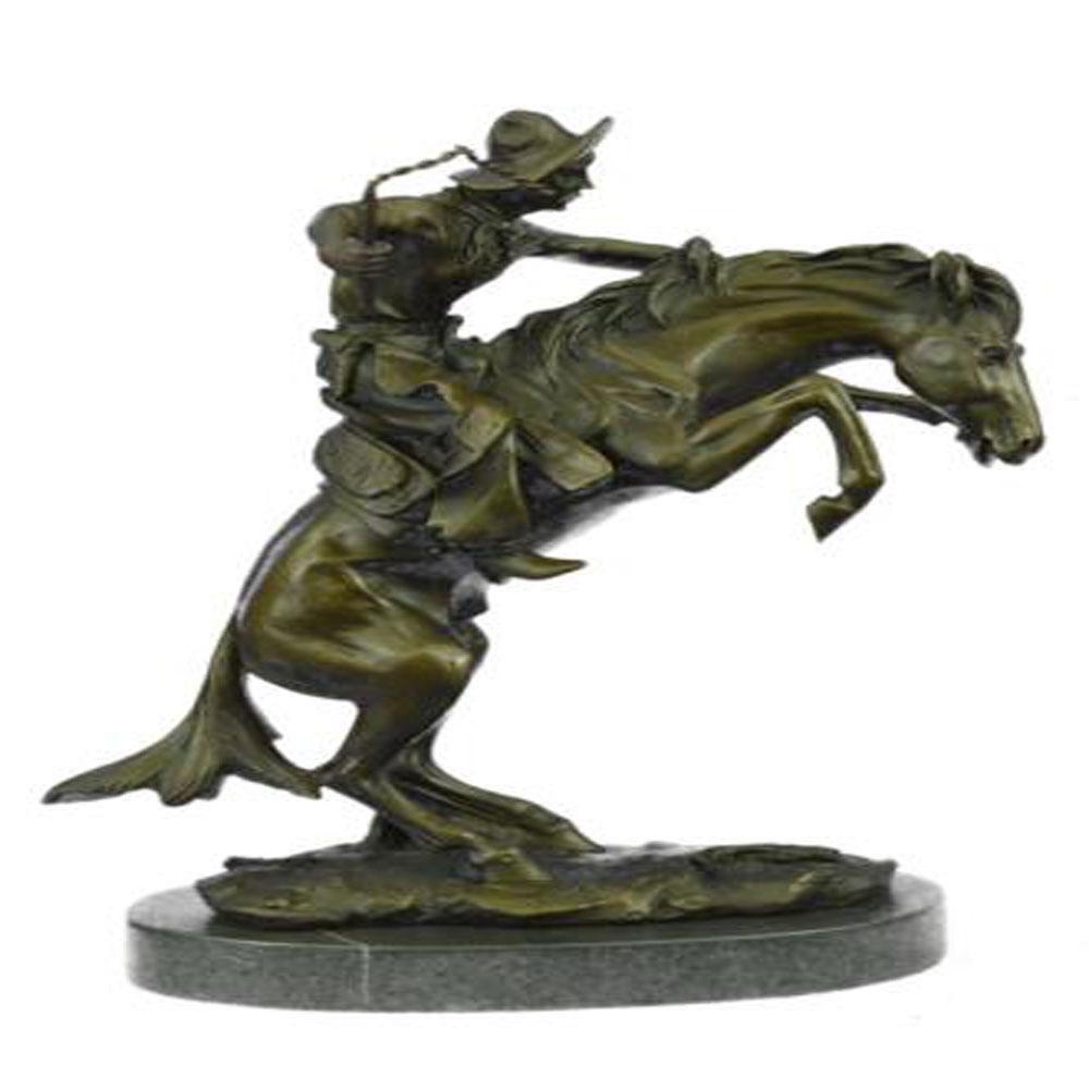 West Cowboy Bronze Sculpture (1 of 9)