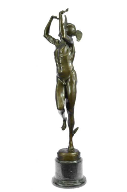 Greek God, Flying Mercury Bronze Sculpture (1 of 4)