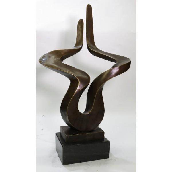 Abstract Modern Art Bronze Figurine (1 of 1)