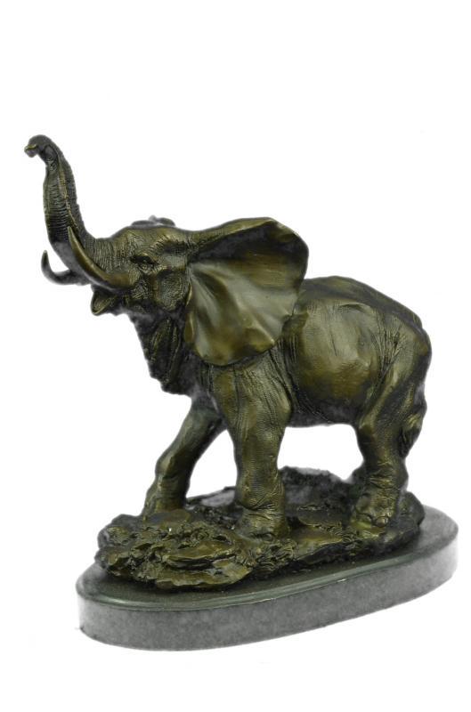 Elephant Symbol of Luck Bronze Sculpture (3463EB) on Sep 17, 2021 Kamy INC in FL