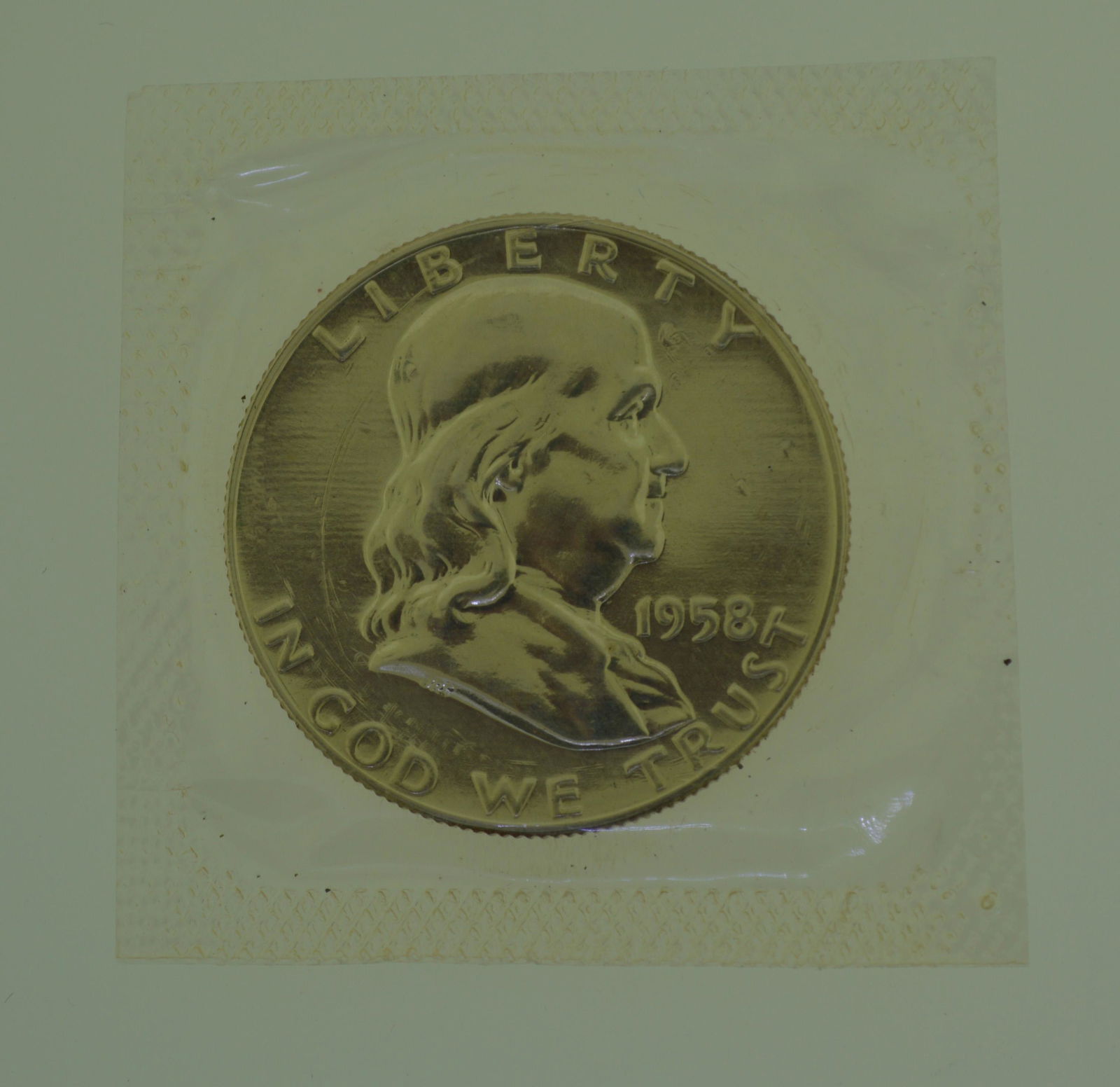 1958 Benjamin Franklin Half Dollar Proof (1 of 2)