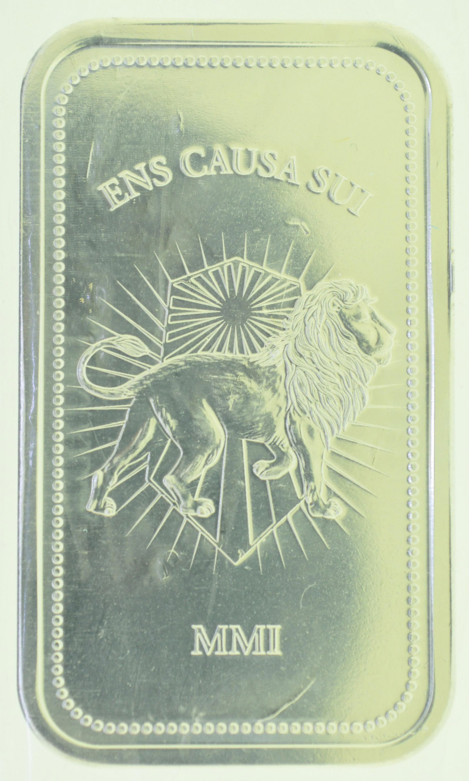 John Wick 1 oz Silver Continental Bar (1 of 2)