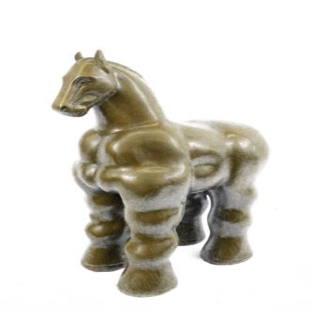 Modern Roman Horse Bronze Statue (1 of 9)