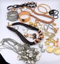 Group Lot of Bronze and Stainless Steel Misc Jewelry