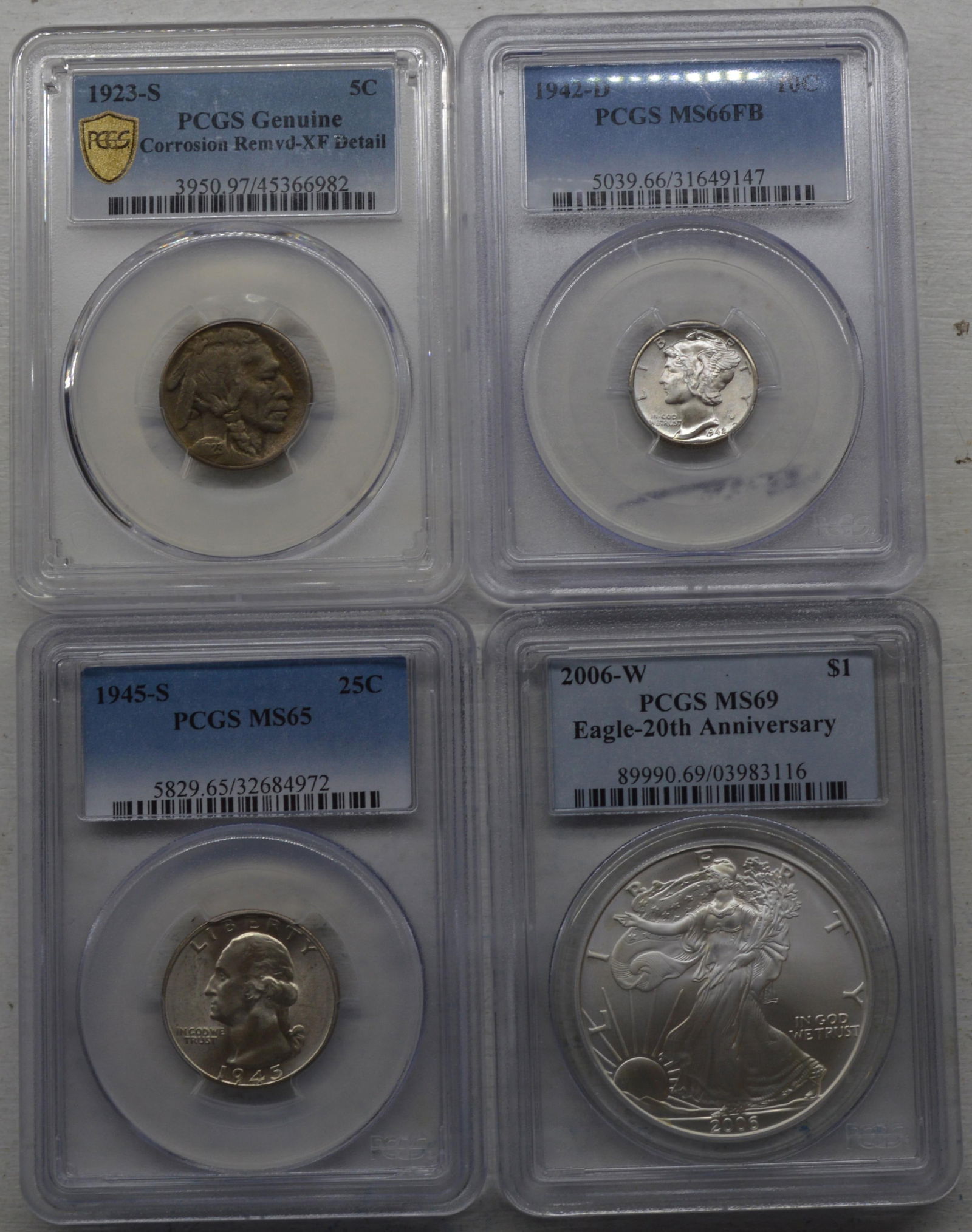 Lot of 4 Collectibles US Coins (1 of 2)