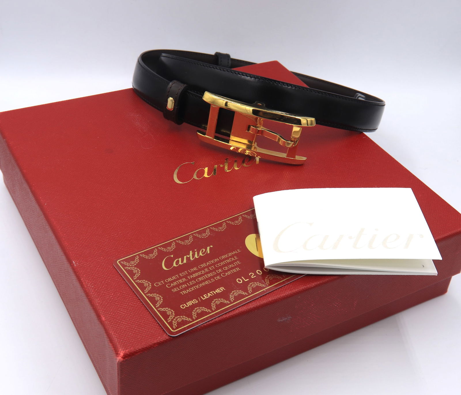 Cartier Tank Leather Belt (1 of 8)