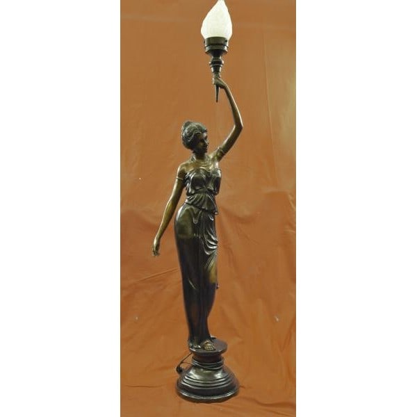 Floor Lamp Bronze Sculpture (1 of 5)