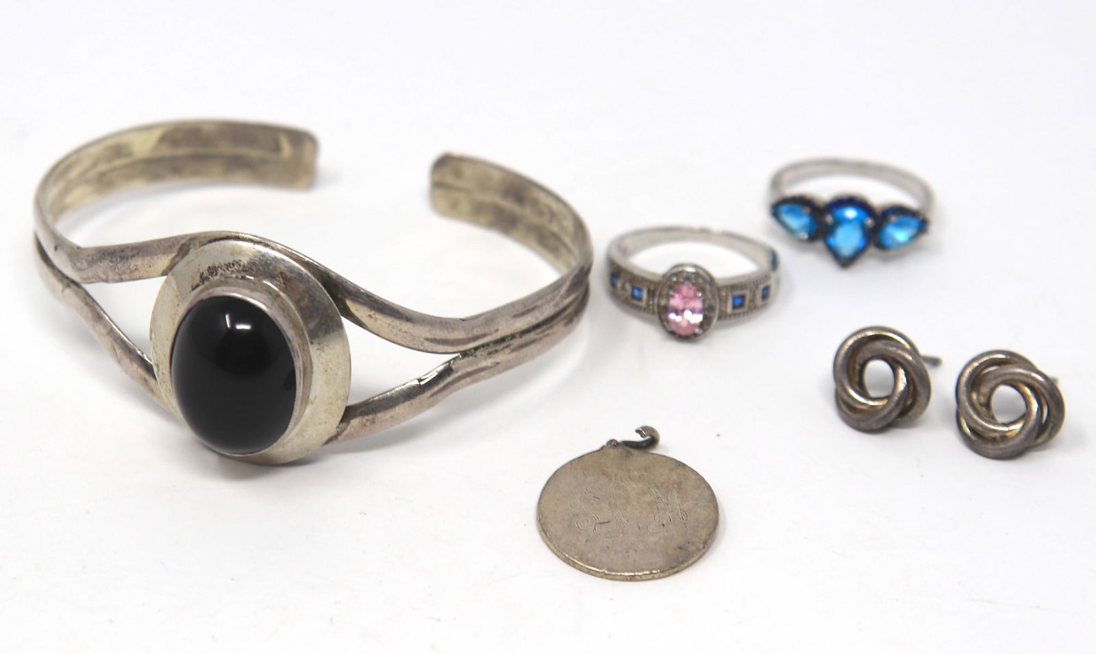 Lot of Vintage Sterling Silver Jewelry (1 of 10)