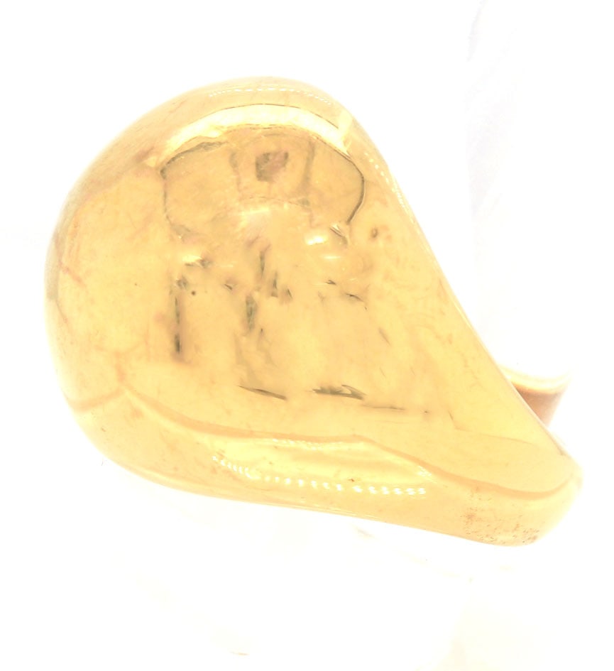 14kt Yellow gold dome ring (1 of 4)