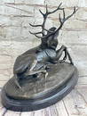 Trophy Antelope Buck Bronze Sculpture