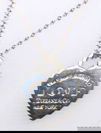 Tiffany & Co Return to Tiffany Love Heart Enamel Pendant on Chain
