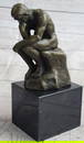 Thinker Bronze Sculpture