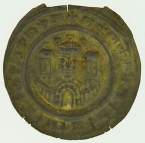 (1215 - 1250) Frederick II AU Germany Ravensburg AR Bracteate