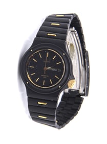 Seiko sport day date quartz watch