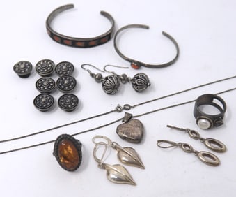 Vintage Sterling Silver Lot of Jewelry