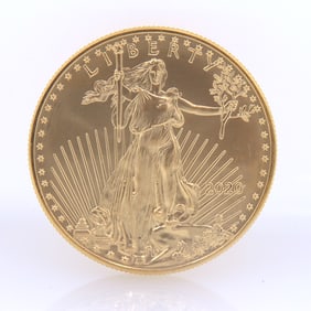 2020 American Gold Eagle 1OZ $50.