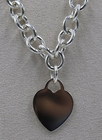 Tiffany & Co Heart tag necklace