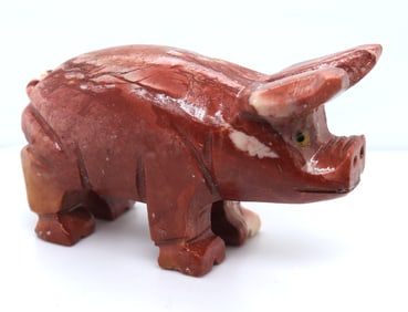Pig Animal Hand Carving