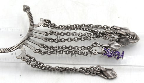 Tibetan dangle single cuff earring