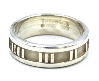 Tiffany & Co atlas ring in 925 sterling silver