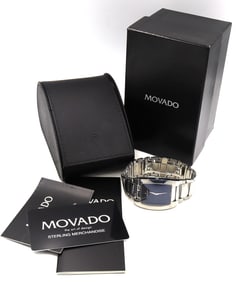 Movado Fiero men's tungsten watch