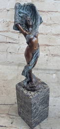 Nude Girl Bronze Statue