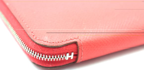 Hermes Epsom Silk in compact wallet