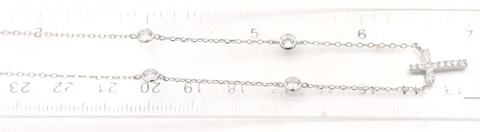Group lot of 12 vintage 925 sterling silver necklaces