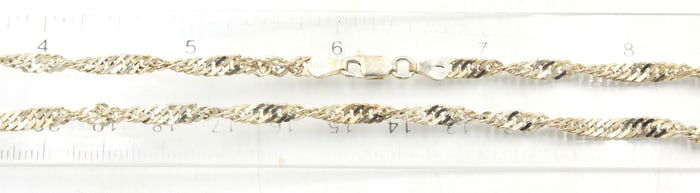 Group lot of 3 Vintage 925 sterling silver necklaces