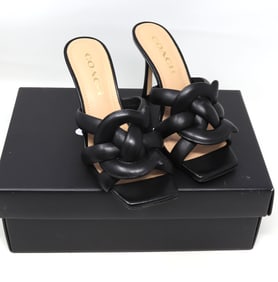Coach Kellie leather sandal