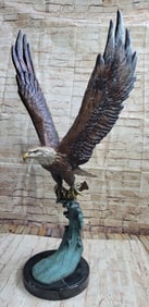 American Eagle Bronze Sculpture