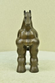 Modern Roman Horse Bronze Statue