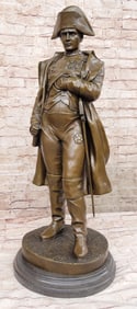 Carpeaux French Commander Napoleon Bonaparte Bronze Statue