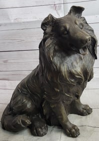 Dog Shaped Theme Bronze Sculpture