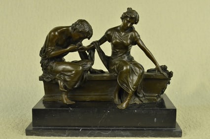 Romance Love Bronze Sculpture