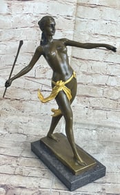 Diana Hunter Bronze Sculpture