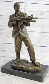 Scarface Tony Montana Bronze Sculpture