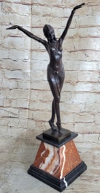 Belly Dancer Bronze Statue