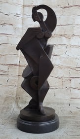 Abstract Modern Art Male Bronze Sculpture