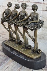 Ballerina Dancer Bronze Sculpture