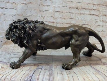 Lion Bronze Sculpture