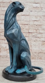 Puma Bronze Sculpture