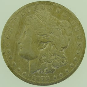 1879-S Morgan Silver Dollar $1 US Coin