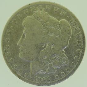 1890-O Morgan Silver Dollar $1 US Coin