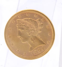 1894 $5 Liberty Head US Gold Coin