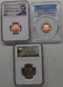 lot of 3 US Coins