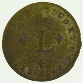 1739-BB Sou Marque Strasbourg Mint Vlack250 Rarity-2 Fine