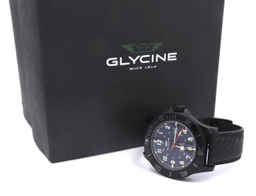 Glycine Combat Sub Automatic 48mm Black Dial Watch