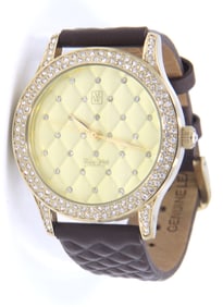 Victoria Wieck Crystal Quartz Watch